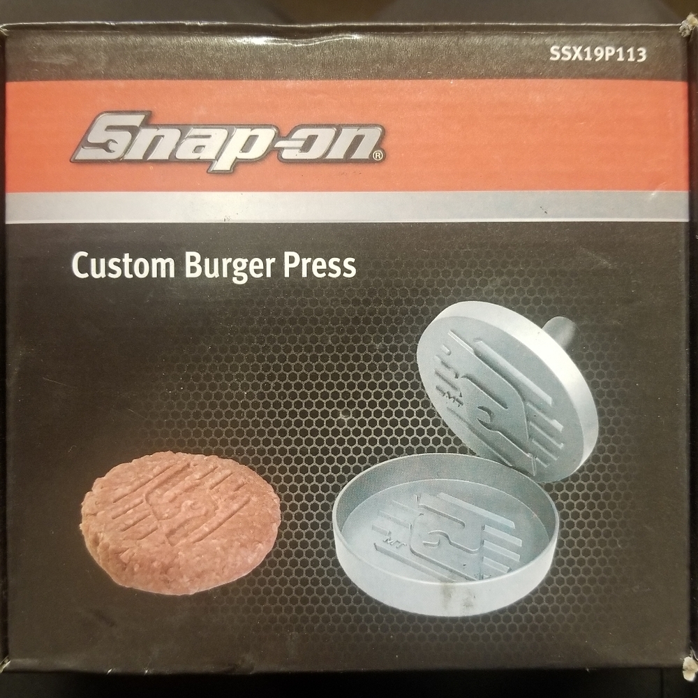 Snap-On Burger Press